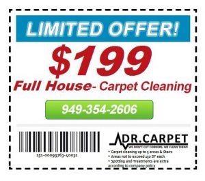full house carpet cleaning coupon